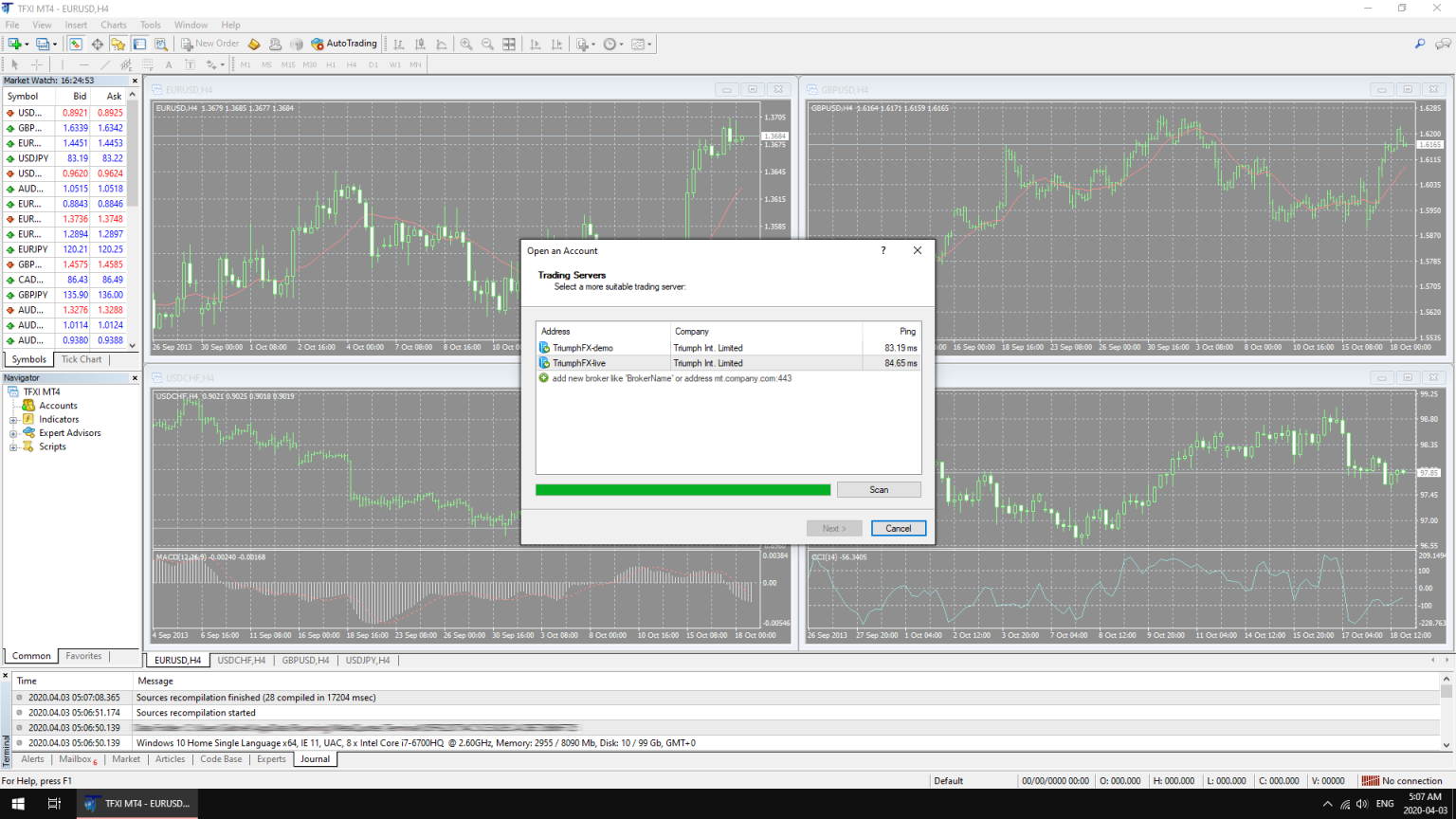 Download and Install MetaTrader 4 Client Terminal for ...